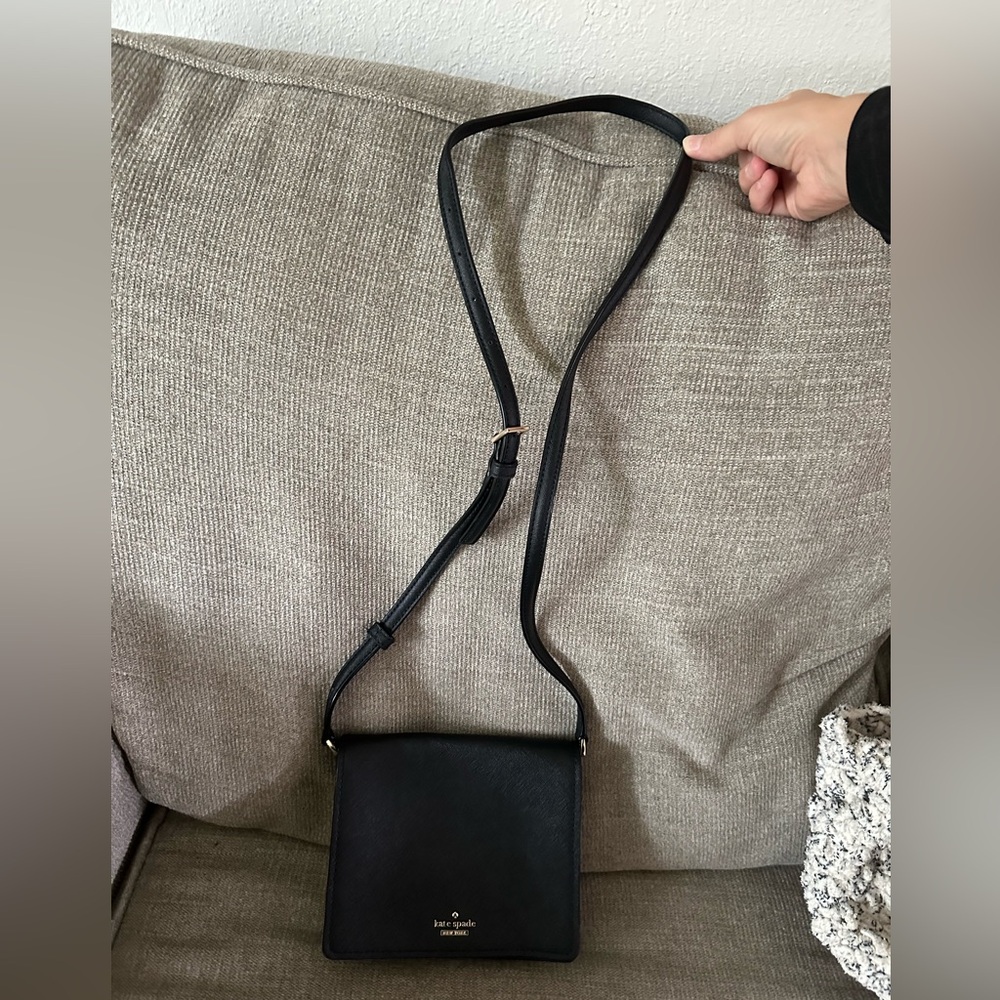 Kate Spade Elegant Black Crossbody Bag